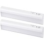 Black & Decker Battery-Operated Two-Bar LED Light Kit, Matte White (LEDUC9-2BAT)~#|#~6456FD7C-C776-43E5-BA237B2DA59A7CEA_sc7