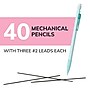 BIC Xtra Smooth Mechanical Pencils, 0.7mm, #2 Medium Lead, 40/Pack (MP40TX-BLK)~#|#~6469B123-848F-4AFB-870C17205D785AF1_sc7