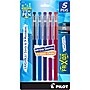 Pilot FriXion Colorsticks Erasable Gel Pens, Fine Point, Assorted Ink, 5/Pack (32443/15145)~#|#~647490A0-6472-42B6-818AF3B414BAB991_sc7