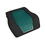 Mind Reader Memory Foam Ergonomic Lower Back Cushion Posture Corrector, Black/Blue (MEMCUSHGL-BLK)~#|#~647DC794-7FFA-4A91-93DCE91792C33DB5_sc7