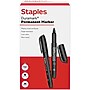 Staples Duramark Permanent Marker, Fine Tip, Black, 36/Pack (ST62949)~#|#~6488FEF4-756D-4386-8B6749F299A470FA_sc7