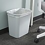 Coastwide Professional™ Indoor Trash Can Without Lid, Gray Soft Molded Plastic, 7 Gallon (CW56431)~#|#~6494B35A-D17E-4395-B5C6CA26BAC68A7B_sc7