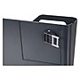 Universal Recycled Plastic Cubicle Single File Pocket, Black~#|#~64DB11EE-05A8-4F38-B080867F07387148_sc7