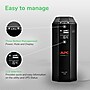 Schneider Electric Back UPS Pro Battery Backup and Surge Protector, Compact Tower, 1500VA, AVR, LCD, 120V, Black (BX1500M)~#|#~64DEC240-DAD8-4116-83FBFD35CA66E533_sc7