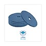 Premiere® Floor Pads, Scrubbing, 17" Diameter, Blue~#|#~64E181DA-9FC5-4E12-97C9B5063945F56F_sc7