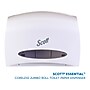 Scott Essential Coreless Jumbo Coreless Toilet Paper Dispenser, White (09603)~#|#~64E469A7-11F7-457B-B85CBB05578F4F8A_sc7