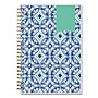 2026 Blue Sky Day Designer Tile 5" x 8" Weekly & Monthly Planner, Plastic Cover, Blue/White (BLS101410)~#|#~64EB164E-3C61-4471-8C8A9072447CCC46_sc7