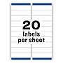 Avery Easy Peel Laser Address Labels, 1" x 4", White, 5,000 Labels/Box (5961)~#|#~64F78015-6DAE-417D-BFF82B857CD48D0E_sc7