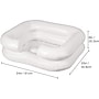 DMI Rectangle Vinyl Inflatable Shampoo Basin, 16"qt, White (540-8085-0000)~#|#~64FB4CD8-32A8-4463-BED83B57F7AFEFF3_sc7