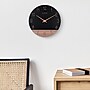 La Crosse Clock 12" Dark Sierra Wood Analog Quartz Wall Clock (404-3630C)~#|#~650E7139-8D20-46C6-8DC48679E17B2F42_sc7