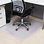 Mind Reader Carpet Chair Mat, 35" x 47'', Low-Pile, Clear (OFFCREC-CLR)~#|#~65273351-9C66-419D-ABCC521771DA31F0_sc7