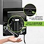Alpine Industries Willow Commercial High Speed 110V Automatic Electric Hand Dryer, Black (405-10-BLA)~#|#~65362D0E-B986-4144-98771E3647036F7A_sc7