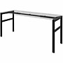 Lorell 28.5"H H-leg Table Base, Metal, Black (LLR16280)~#|#~6536FA69-E878-4BE0-B00D019DA978A878_sc7