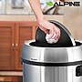 Alpine Industries Stainless Steel Trash Can with Swing Lid, 17 Gallon (ALP470-65L-1)~#|#~654A6850-2127-4AEE-BB527E0B1D69E8BB_sc7
