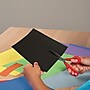 Prang 12" x 18" Construction Paper, Black, 50 Sheets/Pack (PAC6307)~#|#~6551456C-A418-4427-957C1D65FF6A45A8_sc7