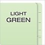 Pendaflex Recycled Reinforced Classification Folder, 1-Divider, 2" Expansion, Legal Size, Light Green, 10/Box (23314)~#|#~65589C64-8779-46FB-AA85D52B36878ADB_sc7