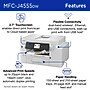Brother INKvestment MFC-J4555DW Wireless Color All-In-One Inkjet Printer, Best for Home Office~#|#~65756445-50F2-421F-ADB8BA040673B870_sc7