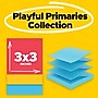 Post-it Super Sticky Pop-up Notes, 3" x 3", Playful Primaries Collection, 90 Sheet/Pad, 10 Pads/Pack (R33010SSAN)~#|#~43D0AEDB-B567-4AE1-B9721942EC197A9C_sc7