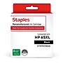 Staples Remanufactured 65XL Ink Cartridge Black High Yield Replacement for HP 65XL~#|#~65BA0769-2F24-4422-93218B11DDEBD2F4_sc7