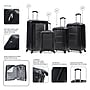 InUSA Pilot 4-Piece Hardside Spinner Luggage Set, TSA Checkpoint Friendly, Coal (IUPILSMLXL-COA)~#|#~65BD3E28-BD4B-4955-9294D192D8547D23_sc7