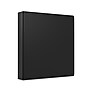 Staples 2" 3-Ring Non-View Binder, Black (ST26587-CC)~#|#~65BF9CF4-8553-416D-8F6EE675DA6EF134_sc7