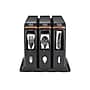 Dixie Ultra Triple Pack SmartStock Series-W Plastic Cutlery Dispenser, Black, 3/Carton (SSW3D85)~#|#~65D030FF-33FB-4C65-A5D7FC37A1F8F8A4_sc7