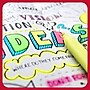 TRU RED™ Pocket Stick Highlighter with Grip, Chisel Tip, Assorted, 5/Pack (TR54584)~#|#~65D8D024-7D4F-466F-ADD28A837339980E_sc7