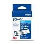 Brother P-touch TZe-241 Laminated Label Tape, 3/4" x 26.2', Black on White~#|#~65F048DD-8386-4E08-84DCF51C48D0F1BD_sc7