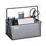 Mind Reader 4-Compartment Metal Organizer Holder Desk Organizer, Gray (MESHBASKET-GRY)~#|#~65F0E519-D45C-46D3-A04A818F8EB61064_sc7