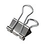 Universal® Small Binder Clips, 3/8" Capacity, 3/4" Wide, Silver, 40 Per Pack~#|#~66138BA3-C133-4C0F-A01DD40BA03AEC8B_sc7