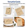 Avery Matte General Use Blank Cards, Kraft Brown, 20/Pack (95347)~#|#~661B4163-DDF7-49BD-9C922C4D15319059_sc7