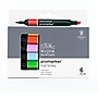 Winsor & Newton Promarker Dual-Tip Alcohol Based Marker, Mid Tones, 6/Pack (WNX0290112)~#|#~661EBED3-9E62-4235-AE0A55E0121B1E48_sc7