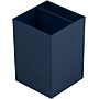 JAM PAPER Plastic Pen Holder, Navy Blue (341nas)~#|#~6624AF99-D8F1-4235-9DE229EC90DB2B99_sc7