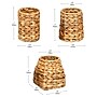 Mind Reader Pen Holder, Brown, 3/Set (PENRAT3-BRN)~#|#~663209ED-01F1-48DE-B0B731144063D0CA_sc7