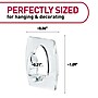 Command Mini Hooks, 0.5 lb., Clear, 6/Pack (17006CLR)~#|#~663C50B2-9C3E-4F58-B7D743EACAB65A94_sc7