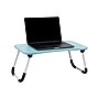 Mind Reader 13.75" x 23.5" MDF/Metal Lap Desk/Laptop Stand With Folding Legs, Blue (LBSTUDY-BLU)~#|#~6646AA35-31B7-42A1-B3AE5E7A94B95F4A_sc7