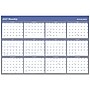 2027 AT-A-GLANCE 48" x 32" Yearly Dry Erase Wall Calendar, Reversible, White/Blue (A1152-27)~#|#~664906A4-6C63-4C4D-A04C971ACD2A5C49_sc7