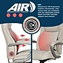 La-Z-Boy Niall AIR Lumbar Pro+ Ergonomic Faux Leather Executive Big & Tall Chair, 400 lb. Capacity, Beige (60114-BGE)~#|#~66604AD0-CE96-40F9-87615C94903A435E_sc7