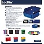 Triton Products LocBin Stackable Storage Bin, 3" x 4.12"x 5.37", Blue, 24/Pack (3-210B)~#|#~6663B21A-7074-4FF4-A143190A6A499B1D_sc7