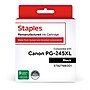 Staples Remanufactured PG-245 Ink Cartridge Black High Yield Replacement for Canon PG-245 XL~#|#~666421AE-83E0-4697-9E0389DC491C7975_sc7