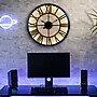 La Crosse Clock 19.7" Edison Analog Quartz Lighted Wall Clock (404-3450B)~#|#~666B260B-37DA-4A65-9F6B32A392F9B6C0_sc7