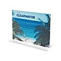 Staples Sign Holder, 8.5" x 11", Clear Plastic – Freestanding Display for Retail Signs, Menus & Notices~#|#~667B289E-F15B-4E29-BC6CADFF8E941B9C_sc7