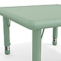 Flash Furniture Wren Square Activity Table, 24" x 24", Height Adjustable, Sage (YUYCX0022SQRSGE)~#|#~667EF55D-827B-42E1-9D286E2308D4539A_sc7