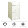 Space Solutions 3-Drawer File Cabinet with Pencil Drawer Letter-Width, Pearl White, 18" Deep (19157)~#|#~667FEAAA-780C-42BF-97FC448FCD39A597_sc7