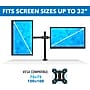 Mount-lt! Full Motion Dual Monitor Desk Mount, Up to 32" Monitors, Black (MI-2752L)~#|#~66842DB3-B0D1-4A1C-82E1E77C3880BB6D_sc7