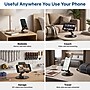 Uncaged Ergonomics Swivel Cell Phone Stand with 360° Rotation and Adjustable Tilt, Foldable Metal Design, Black (SPS-Black)~#|#~668DF70D-5755-4046-A67BE9ECE6E7E19D_sc7