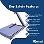 United Commercial 15" Guillotine Paper Cutter, Blue (T15)~#|#~66939FC5-787C-43BF-A13813FE2B1B416F_sc7