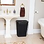 Mind Reader 15.85-Gallon Hamper with Lid, Plastic, Black (60FABHAMP-BLK)~#|#~669AF658-3E7F-4050-AA19F608A103BE28_sc7