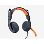 Logitech Zone Learn USB-C Stereo Computer Headset, Blue/Orange (981-001367)~#|#~66A6C741-D0A2-4D64-B4EFCFEA430DD65A_sc7