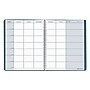 House of Doolittle 8.5" x 11" Academic Year Weekly Planner, Faux Leather Cover, Blue (HOD50907)~#|#~66B75F5D-2B17-43A0-AC1614C4C6956ADB_sc7